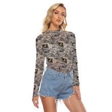 Load image into Gallery viewer, Vintage Rodeo Mesh Top