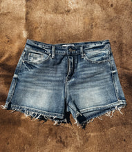 Load image into Gallery viewer, Barbed Wire Blues Denim Shorts