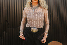 Load image into Gallery viewer, Lariat Lace Mesh in Bone