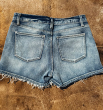 Load image into Gallery viewer, Barbed Wire Blues Denim Shorts