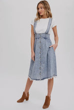 Load image into Gallery viewer, Denim Darlin’ Midi Skirt