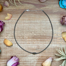 Load image into Gallery viewer, Sterling Silver Pearl & Labradorite Necklace – 16”
