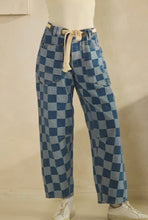 Load image into Gallery viewer, Checkered Edge Denim
