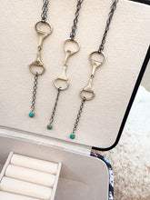 Load image into Gallery viewer, Silver Snaffle Lariat
