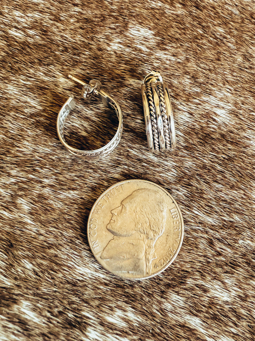 Riata Sterling Mini Hoops