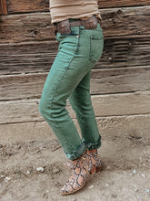 Load image into Gallery viewer, Green Machine Ankle Jeans
