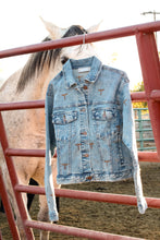 Load image into Gallery viewer, Stitched Up Denim Jacket
