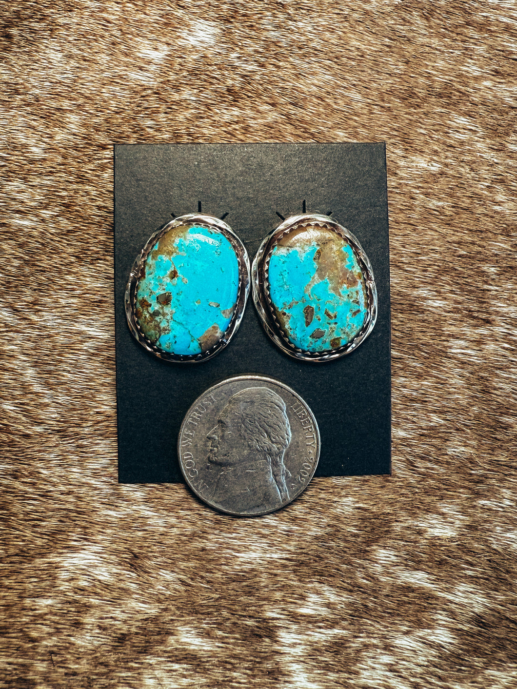 Ashkii Sky Stud Earrings