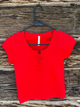 Load image into Gallery viewer, Lucy Lace Up Top

