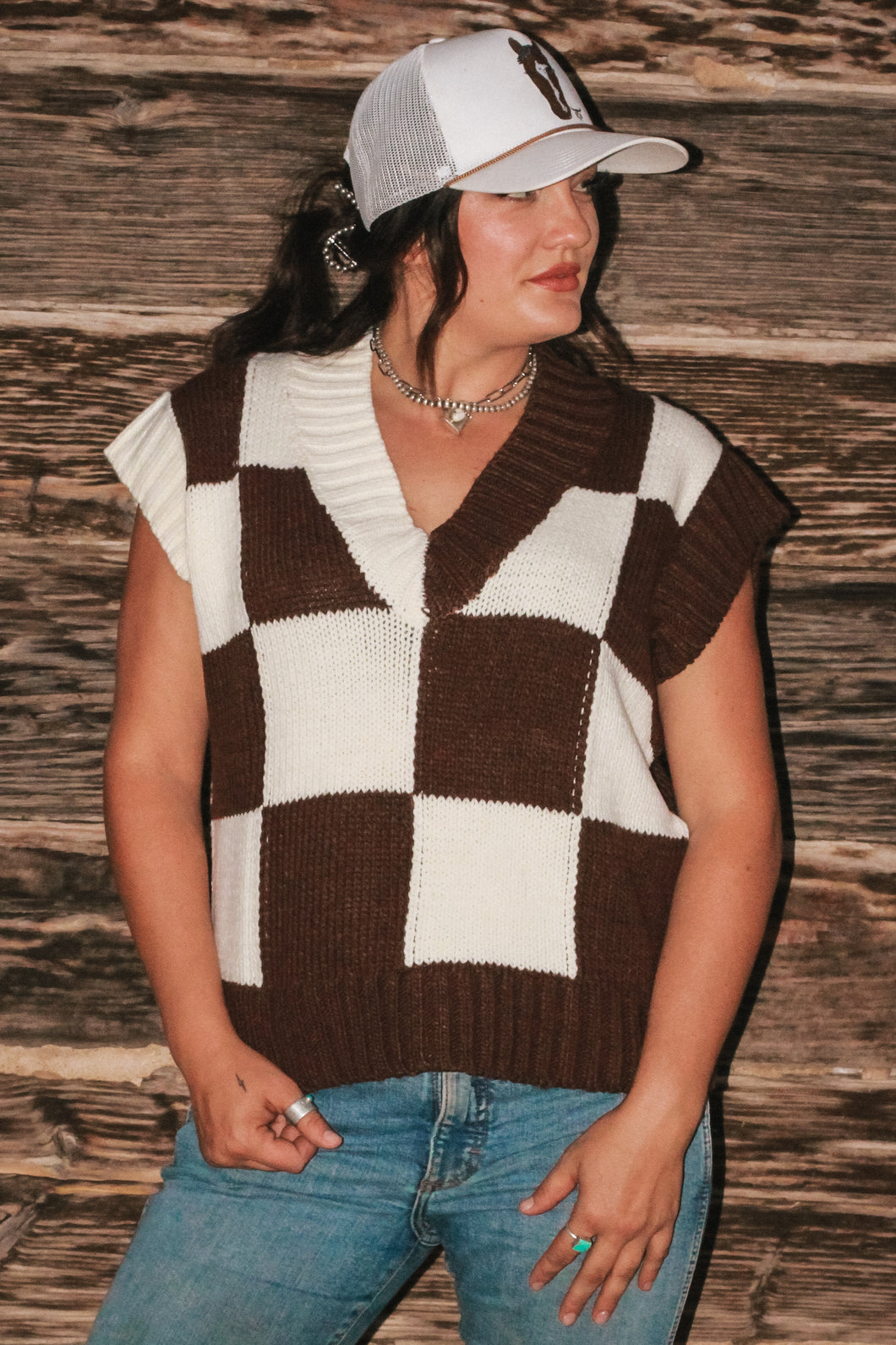 Chasin’ Time Knit Sweater Vest