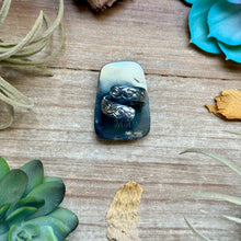 Load image into Gallery viewer, MJ Ring Trapezoid Turquoise Sterling Silver
