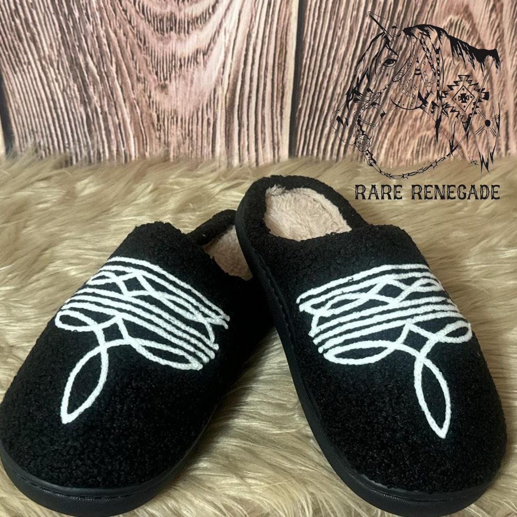 Boot Stitch Slippers