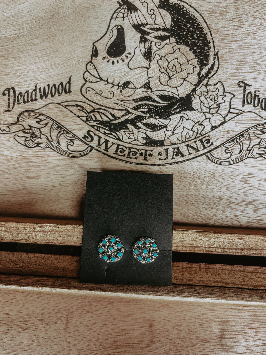 Sweet Jane Turquoise Studs