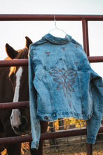 Load image into Gallery viewer, Stitched Up Denim Jacket
