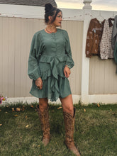Load image into Gallery viewer, Remuda Tiered Ruffle Dress
