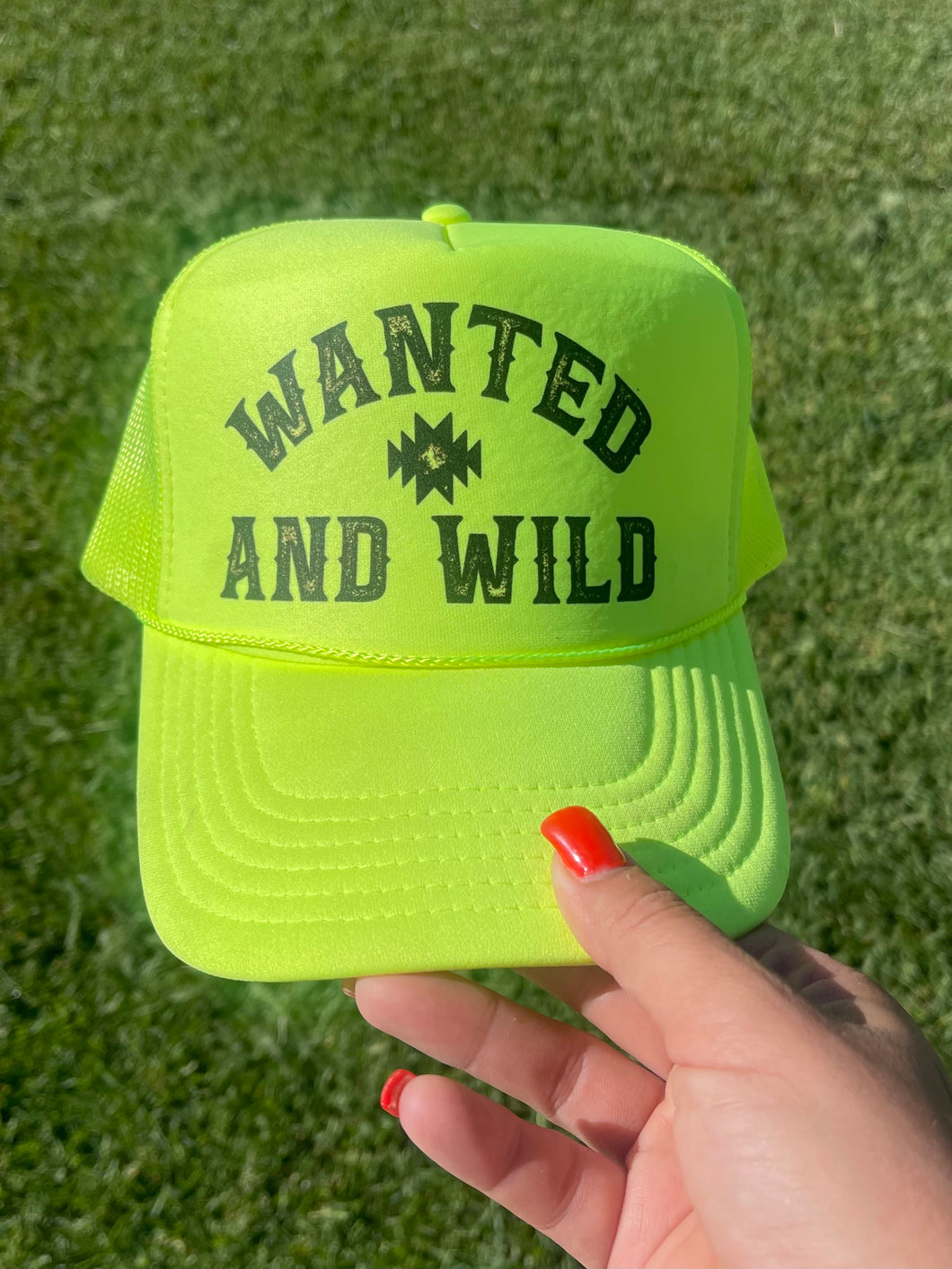 Wanted and Wild Trucker Hat