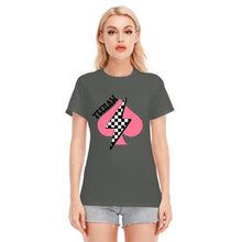 Load image into Gallery viewer, Yeehaw Spade and Checkered Bolt Tee
