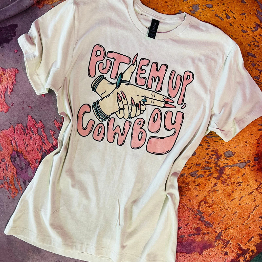 Put ‘em Up Cowboy Tee