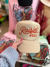 Load image into Gallery viewer, Raisin’ Hell Trucker Hat
