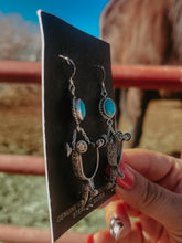 Load image into Gallery viewer, Silver Spur Earrings
