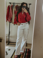 Load image into Gallery viewer, Poppy Button Up Blouse
