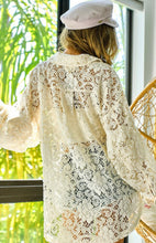 Load image into Gallery viewer, Lovely in Lace Shacket
