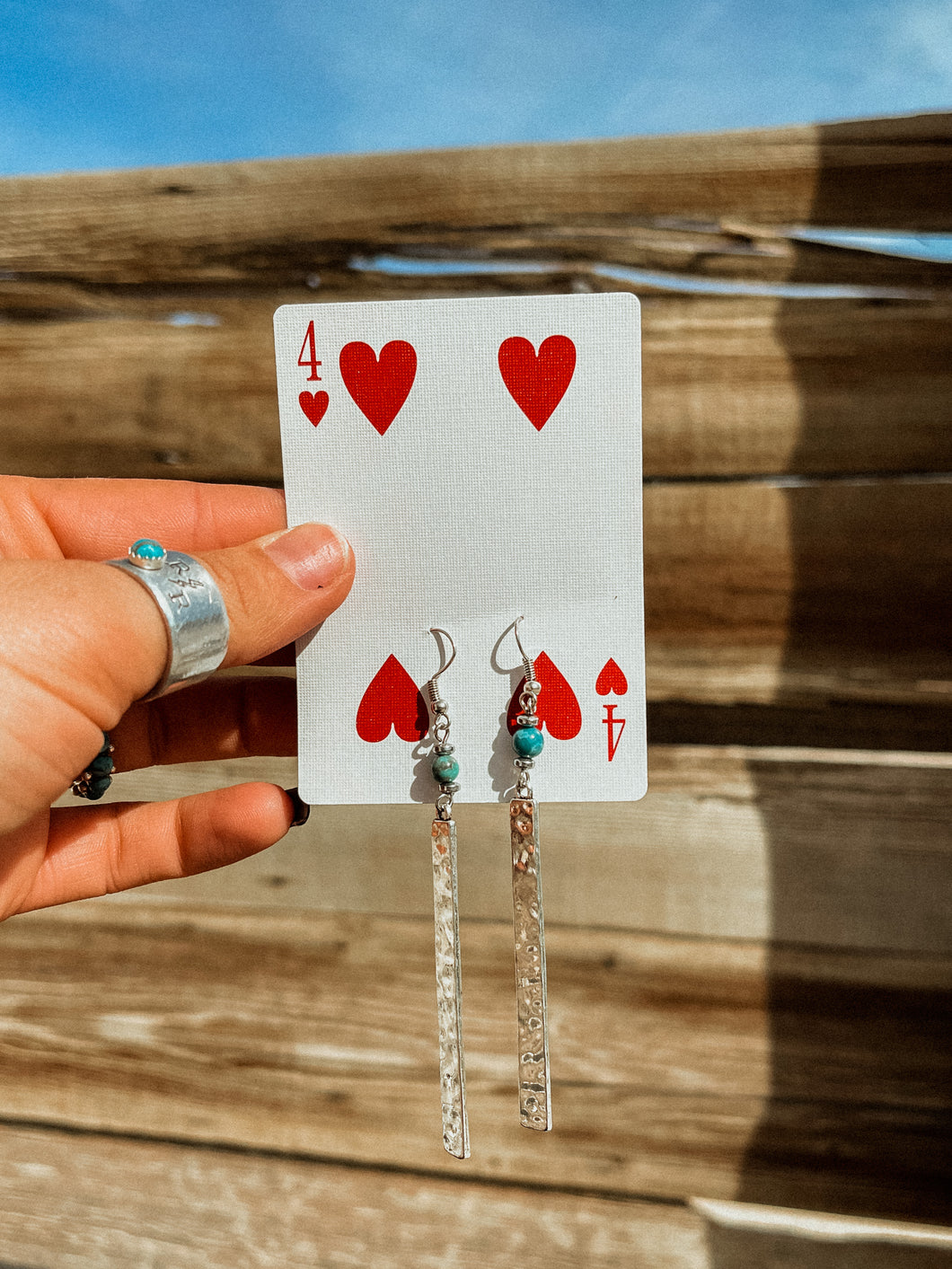 Silver Dangle Earrings