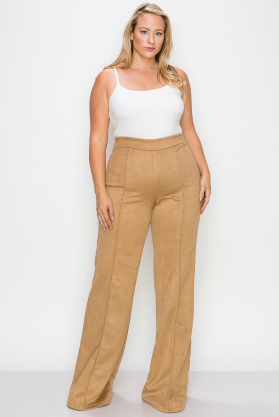 Sandy Suede Trousers